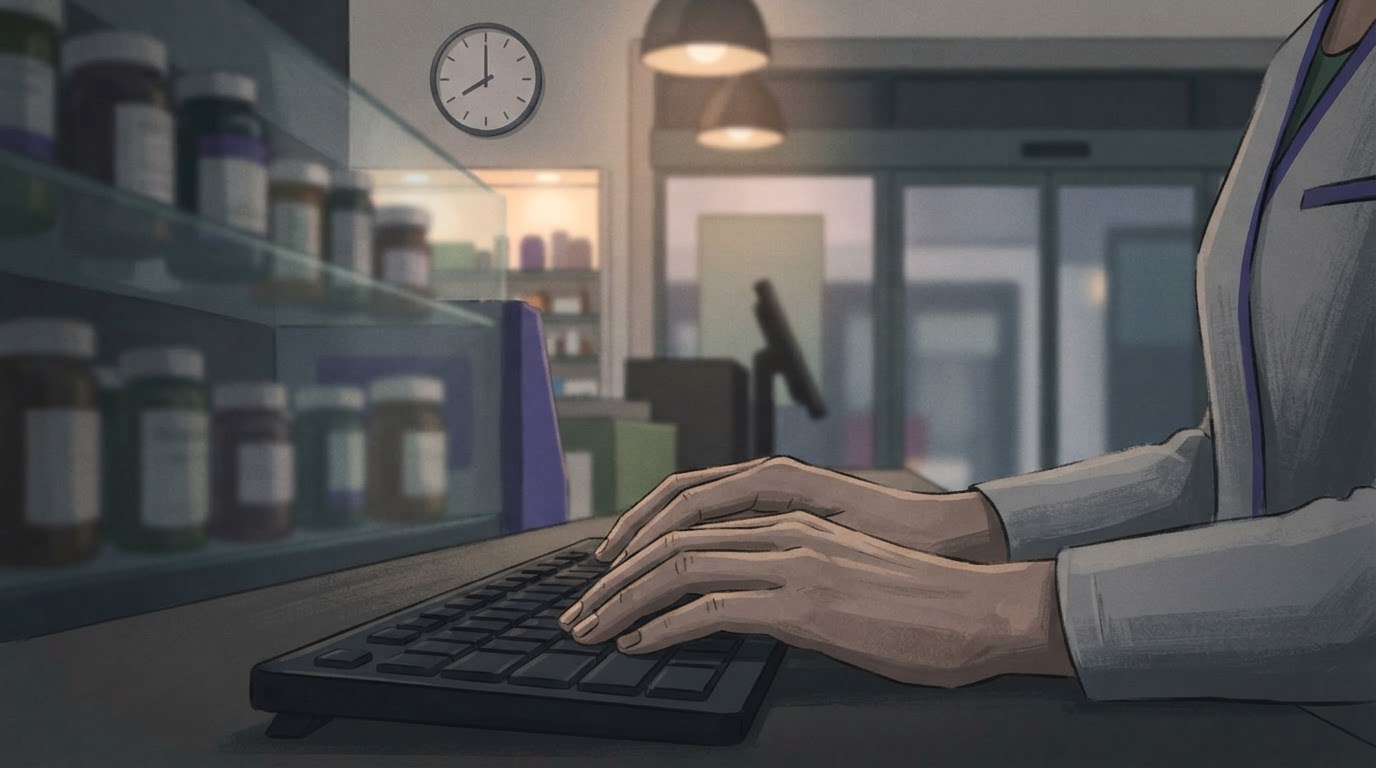 10h at the Counter, 2h of Paperwork: The Truth About Digital Communication in Pharmacy