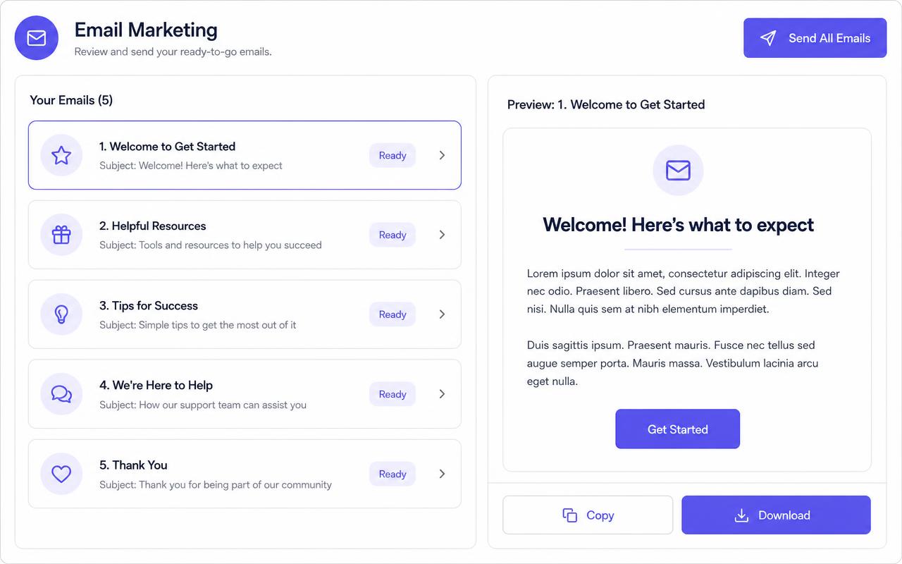 Email marketing